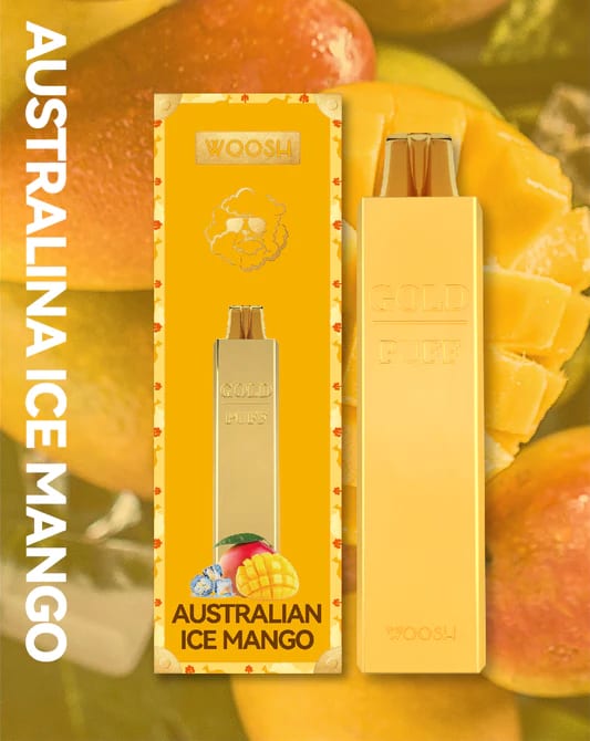 Woosh gold 3000puffs Australia ice mango