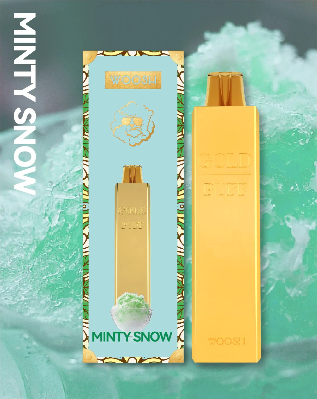 Woosh Gold 3000puffs now available at diani smokes shop