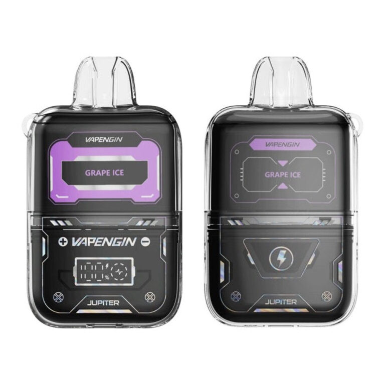 Grape Ice Vapengin Jupiter 2 Starter kit 6500 puffs Rechargeable