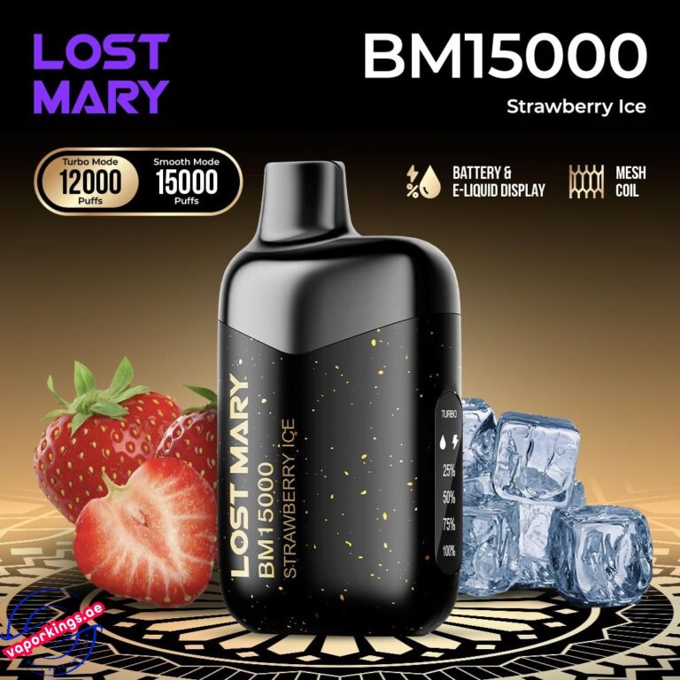 Strawberry Ice Lost Mary BM15000 Puffs